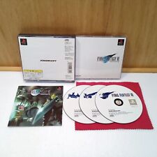 Final Fantasy VII 7 PS1 PlayStation 1 autêntico importado do Japão CIB 3CD completo comprar usado  Enviando para Brazil