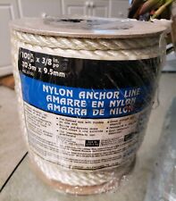 3/4" x 100' Anchor Rope Nylon Anchor Line Docking Dockline Boat Sailboat Mooring for sale  Shipping to South Africa