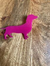 Acrylic dachshund brooch for sale  BRIGHTON