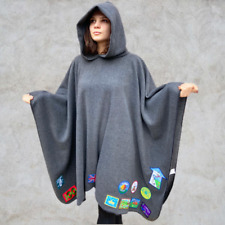 Fleece Hooded Camp Blanket Scout Guide Camp Blanket Poncho for sale  Shipping to South Africa