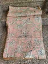Colcha de algodão com estampa floral EUA tamanho King Kantha feita à mão comprar usado  Enviando para Brazil