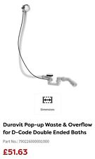 Duravit cable driven for sale  UK