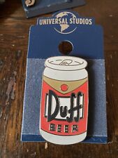 Broche de lata de cerveja Universal Studios The Simpsons Duff novo no cartão comprar usado  Enviando para Brazil