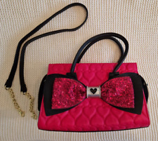 Betsey johnson pink for sale  HAVERHILL