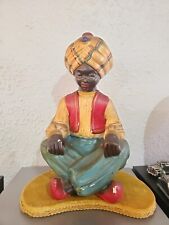 Vintage Chalkware Blackamoor Figure Registration Number for sale  Shipping to South Africa