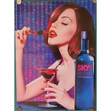 Póster Skyy Vodka #7 Tart Berry Sabor 19x26 Edición de Coleccionista Pósters Concurso segunda mano  Embacar hacia Argentina