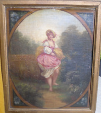 portrait ancien huile toile d'occasion  Verneuil-sur-Avre