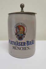Alter bierkrug mathäser gebraucht kaufen  Strausberg