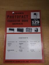 Sams photofact transistor for sale  Suffolk