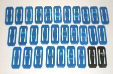 Lote de 30 conectores de pista Hot Wheels azules y negros - Mattel 2013 segunda mano  Embacar hacia Argentina