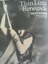 Thin lizzy renegade for sale  NEWCASTLE UPON TYNE