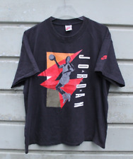 Camiseta Vintage Nike Air Jordan NBA Chicago Bulls Ponto Único Fabricada nos EUA comprar usado  Enviando para Brazil