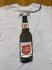 Camiseta promocional vintage anos 80 Lone Star Beer Texas Bar ponto único EUA XL Thrashed comprar usado  Enviando para Brazil