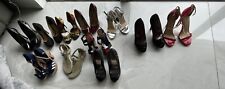 Lote de zapatos de tacón alto para mujer (11 pares) tallas 6,5 -7, usado segunda mano  Embacar hacia Argentina
