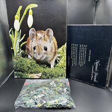 Rompecabezas de ratón de campo Nature's Friends de colección años 80 400 piezas 20"x13" completo segunda mano  Embacar hacia Argentina