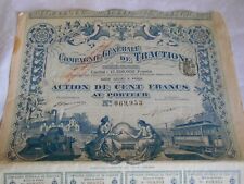 Vintage share certificate for sale  Shipping to Ireland