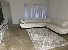 White sectional sofa for sale  Hollywood