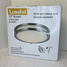 Luminária de teto Lcaoful Smart Alexa LF-SL30061, usado comprar usado  Enviando para Brazil