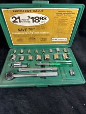 S•K TOOLS Combination 1/4" & 3/8" Drive Socket Set, used for sale  Shipping to South Africa
