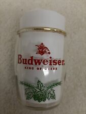 VERY RARE BUDWEISER  3” BARREL TYPE BAR TASTING GLASS  LOT # 12 for sale  Shipping to South Africa