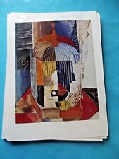 Ancienne Affiche Art Print Poster Peintre Raoul Dufy 1959 la Cage à Oiseau  d'occasion  Grièges