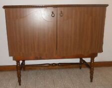 MOBILE BUFFET PORTA TV STEREO RETRO' VINTAGE ANNI '60 LEGNO FORMICA MODERNARIATO comprar usado  Enviando para Brazil