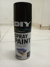 Used, MR DIY SPRAY PAINT BLACK COLOUR 400ML SHELF LIFE 3 YEARS for sale  Shipping to South Africa