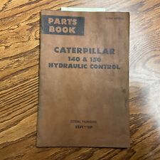 Usado, Cat Caterpillar 140 150 Peças Livro Catálogo Manual D4 D5 Sn 22J De Controle Hidráulico comprar usado  Enviando para Brazil