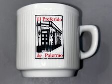 Usado, Taza de café espresso/demitasse TSUJI Argentina El Preferido de Palermo segunda mano  Embacar hacia Argentina
