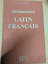 Dictionnaire gaffiot latin d'occasion  France