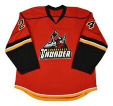 Camiseta deportiva de hockey personalizada de Adirondack Thunder roja con número de nombre segunda mano  Embacar hacia Argentina