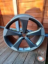 GENUINE 20" AUDI A5 S5 ROTOR ALLOY WHEEL 9X20 ET34 8W0601025CF TITANIUM 🚘 , used for sale  WIRRAL