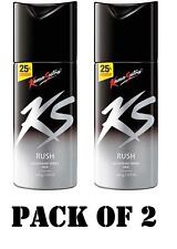 Desodorante masculino Kama Sutra KS Rush fragrância de longa duração, 150 ml (pacote com 2), usado comprar usado  Enviando para Brazil