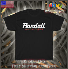 Usado, Nova Camisa Randall Amplificadores Amplificadores Logotipo Camiseta Logotipo Americano comprar usado  Enviando para Brazil