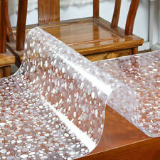 Toalha de mesa PVC plástico óleo impermeável 1,5 mm vidro macio toalhas de mesa tampa de mesa comprar usado  Enviando para Brazil