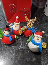 Christmas decorations resin for sale  BRIXHAM