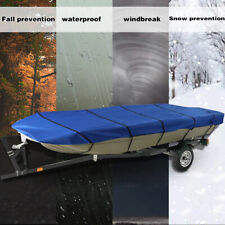 12ft 14ft 16ft 18ft Waterproof Heavy Duty Towable For Jon Boat Cover Black 600D for sale  Shipping to South Africa