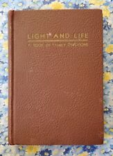 Luz y vida, un libro de devociones familiares, T. O. Burntvedt luterano, 1944, HC segunda mano  Embacar hacia Mexico