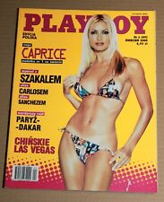 Playboy 4/2000 Caprice, Ania Brusewicz,Danielle Folta - Polish magazine na sprzedaż  PL