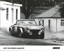 FOTOGRAFÍA FIAT 124 ARAÑA ABARTH B/W, usado segunda mano  Embacar hacia Argentina