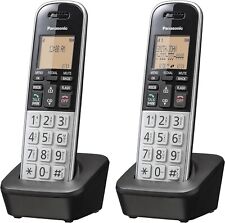 Sistema de telefone sem fio compacto Panasonic KX-TGB812S DECT6.0 com bloco de chamadas/identificação de chamada, usado comprar usado  Enviando para Brazil