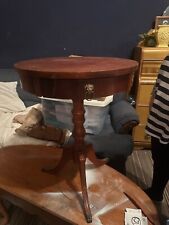 antique table walnut drum for sale  Pontotoc