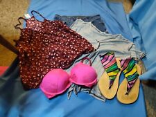 Lote de 5 roupas femininas de verão tamanho médio de marcas mistas comprar usado  Enviando para Brazil