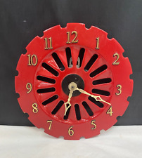 Reloj de Pared Industrial Gear Hierro Fundido Retro Reloj de Pared Industrial Arte de Pared Decoración segunda mano  Embacar hacia Argentina