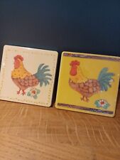 Ceramic coasters hens for sale  DUMFRIES