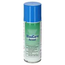 Spray blu disinfettante usato  Noci