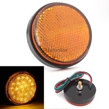 Used, Round Reflector LED Rear Tail Brake Stop Light For Motorcycle Truck Trailer Car for sale  Shipping to United States