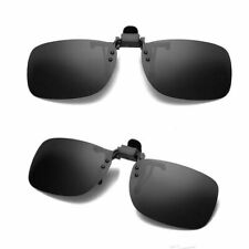 Clip Gafas de Sol Retro polarizadas gris para gafas graduadas + Funda Regalo, usado comprar usado  Enviando para Brazil