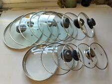 Glass saucepan lids for sale  FALMOUTH