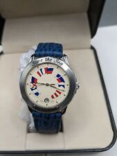 Corum MEMOTIME "Save The Sea" relógio fabricado na Suíça bandeiras náuticas edição limitada comprar usado  Enviando para Brazil